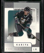 2000-01 SP Game Used #1 Paul Kariya