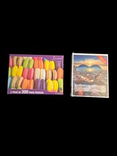 Jigsaw Puzzle Lot 300 Piece 2 Pack  1000 Piece Puzzle New Sealed Gift Bundle