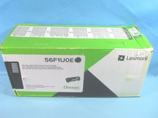GENUINE LEXMARK 56F1U0E BLACK ULTRA HIGH YIELD TONER CARTRIDGE - - OPEN BOX