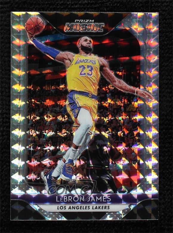 2018-19 Panini Prizm Mosaic LeBron James #65