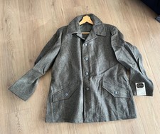 Swedish army wool winter jacket m/58 grey field jacket. Size 102K (Large stocky)