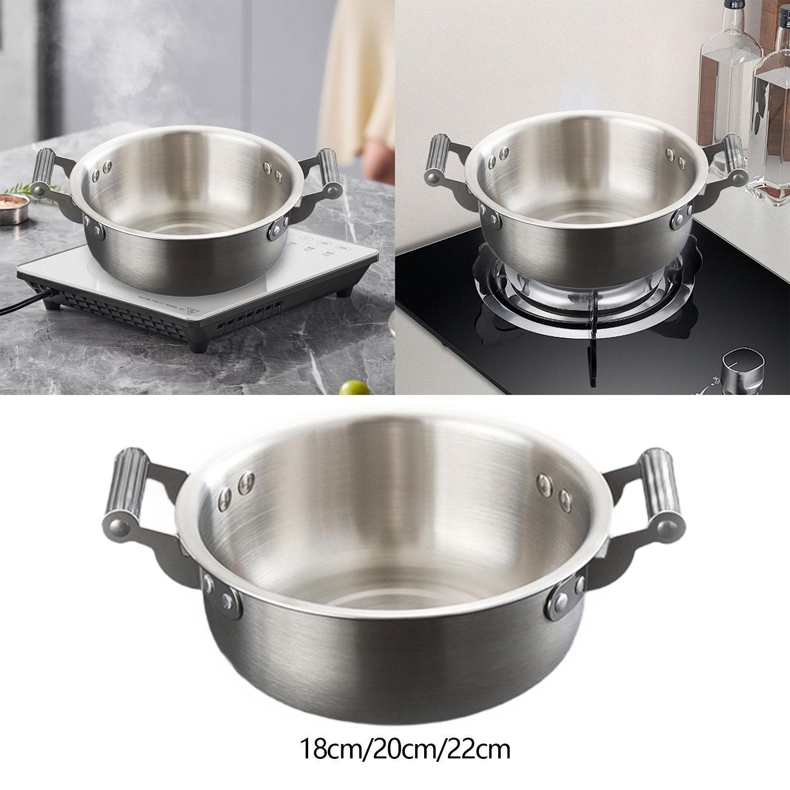 Pentola per ramen coreano, pentola asciutta, per noodles istantanei in