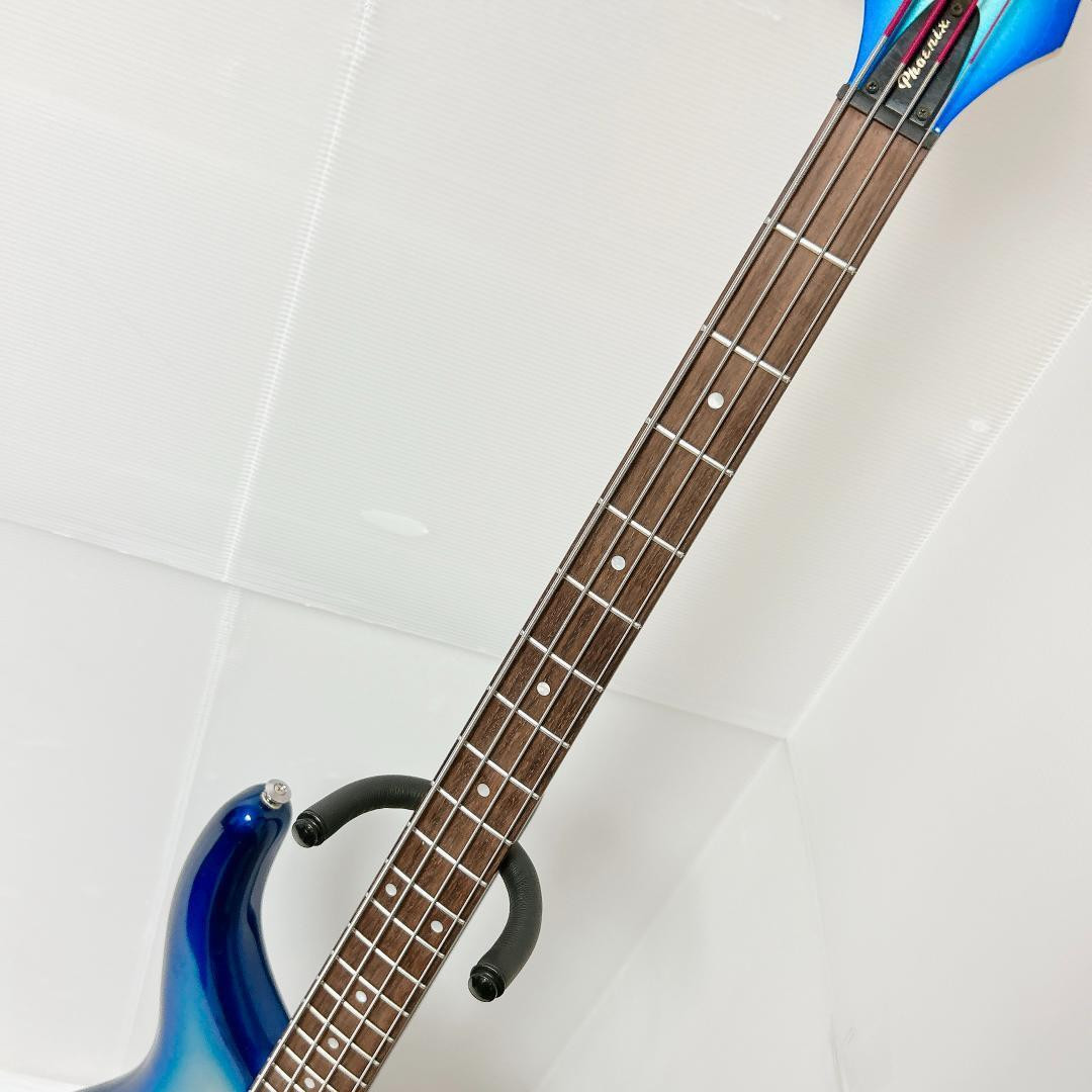 Greco Phoenix PXB-40 Electric Bass Guitar - Bright Blue - Used 