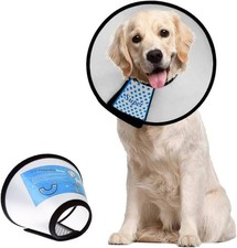 Soft Dog Cone Collar Alternative to Stop Licking Pet Recovery Collar for Large