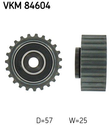 Upper SKF SWEDEN VKM 84604 Deflection Pulley/Guide Pulley, timing belt for MAZDA