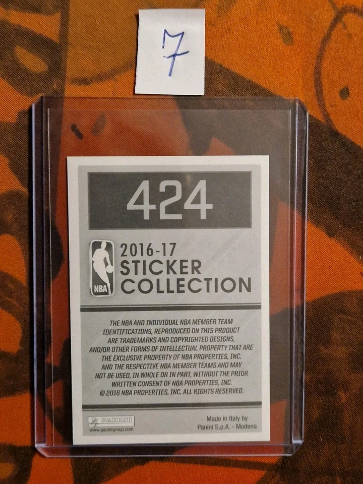 LEBRON JAMES 2016-17 Panini NBA Pegatinas Colección FINAL MVP #424 Foto 2 de 2