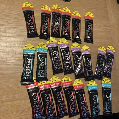 NewTrition Extra Strength Energy Shots - Variety - 21 Count Blue Raspberry Etc
