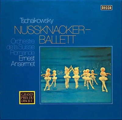 Tchaikovsky (Ansermet) Nussknacker-Ballett HARDCOVERBOX + INSERT Vinyl LP-Box