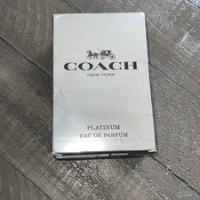 Coach NY Platinum Eau De Parfum 100ml / 3.3oz Spray Men NIB