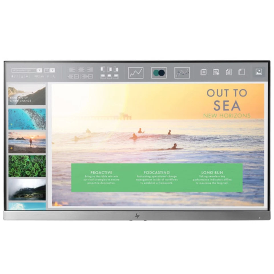 HP EliteDisplay E233 23" FHD IPS Monitor 16:9, 5ms, HDMI  & DisplayPort, No Base