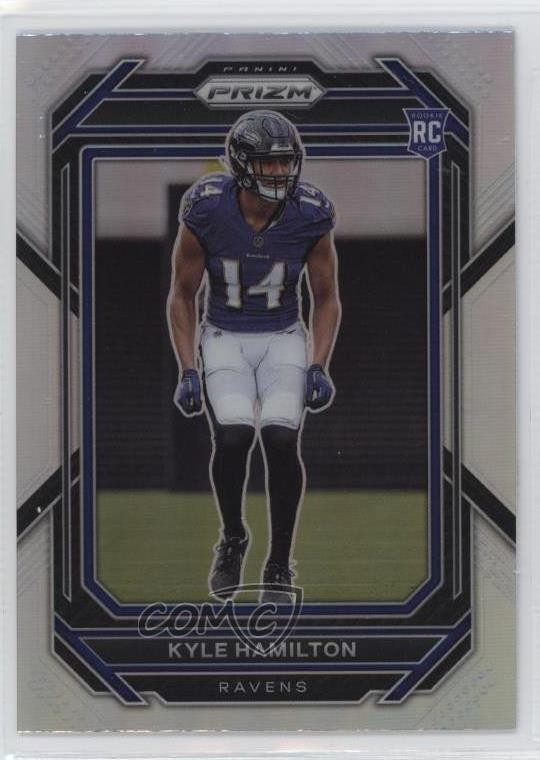 2022 Panini Prizm Rookies Silver Prizm Kyle Hamilton #342 06rw