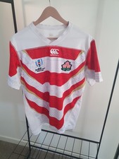 Canterbury Japan Rugby Union World Cup 2019 Jersey Shirt Men's Size Large #D
