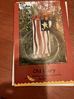 Keepsake Quilting Banner Kits.#3448 Plus Wool Felt to Complete Old Glory Flag
