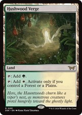 Hushwood Verge - Normal NM MTG Duskmourn: House of Horror