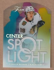 2025-26 Flair Hockey CONNOR BEDARD Center Spot Light CS-6