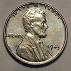 #2 Nicer Low Mintage "business uncirculated++" 1943 P "steel" Lincoln Wheat Cent