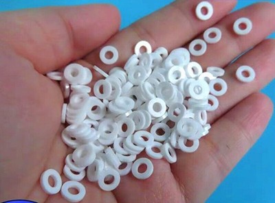 95% ZrO2 Zirconia Ceramic Washer ''O'' Ring Corrosion &High Temperature Resistance