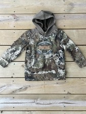 Redhead Youth Boys Camouflage Hooded Sweatshirt Size Small 6/7 