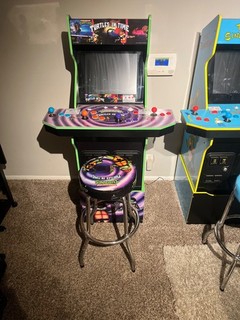 Teenage Mutant Ninja Turtles"TURTLES IN TIME"Coin-op video game arcade full size