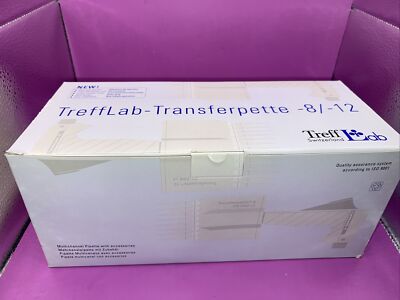 Pipette Multicanaux BrandTech Treff Lab Transferpette - 8 Canaux, Volume 2 à 20 µL, Neuf