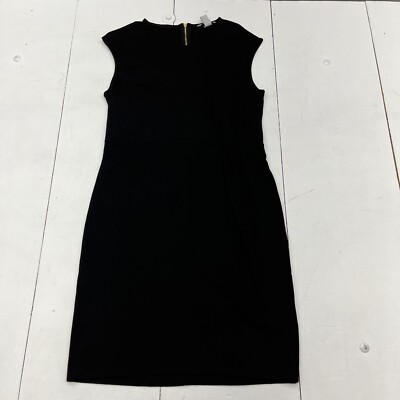 h&m gold black dress H&M Black strapless gold sequin dress