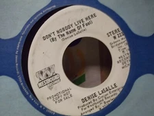 %*PROMO* DENISE LASALLE DONT NOBODY LIVE HERE X 2 ON WESTBOUND  RECORDS