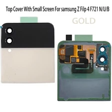 Back Cover Rear Door Housing with Small LCD Screen For Samsung z flip 4 F721