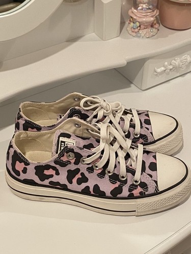 leopard print converse pink