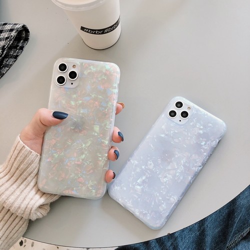 For iPhone 14 13 12 Pro Max 11 XR XS 8 7 Soft Crystal Shell Silicone Case Cover - Picture 2 of 12