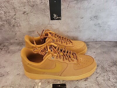 low top wheat air force ones