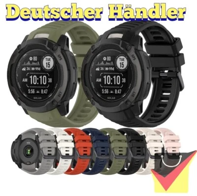 Silikon Armband für Garmin Instinct 2X / Solar / Tactical Band Watch Strap - Bild 1 von 4