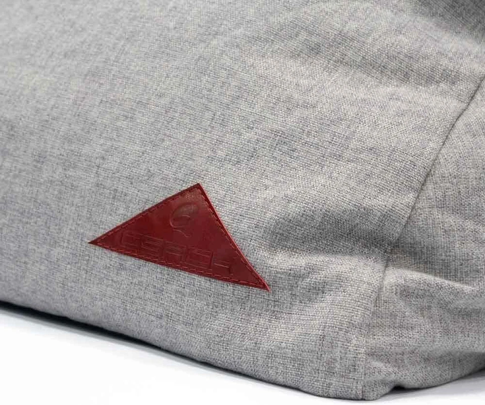 QSack Sitzsack Liege Indoor schadstoffgeprüft Mikroperlen Innensack Sofa (grau) - Bild 4 von 4