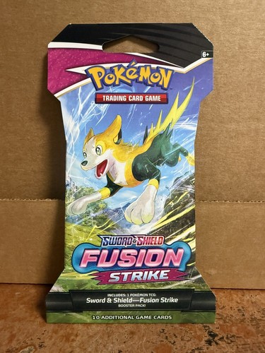 1 pack of Fusion Strike Pokemon - Sword & Shield. Blister pack. Sealed. - Bild 1 von 2