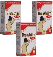 Womens 3 Pack Breast Enlargement Oil Breastriim Natural Herbal Female Firming