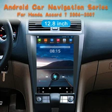 12.8" Car Radio For Honda Accord 07 2004-2007 Android 14 Tesla Stereo GPS WIFI 