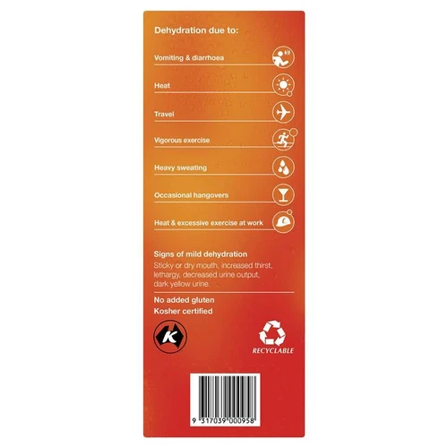 Hydralyte Orange Flavoured Electrolyte Ice Blocks For Dehydration 16 Pack - Picture 7 of 11