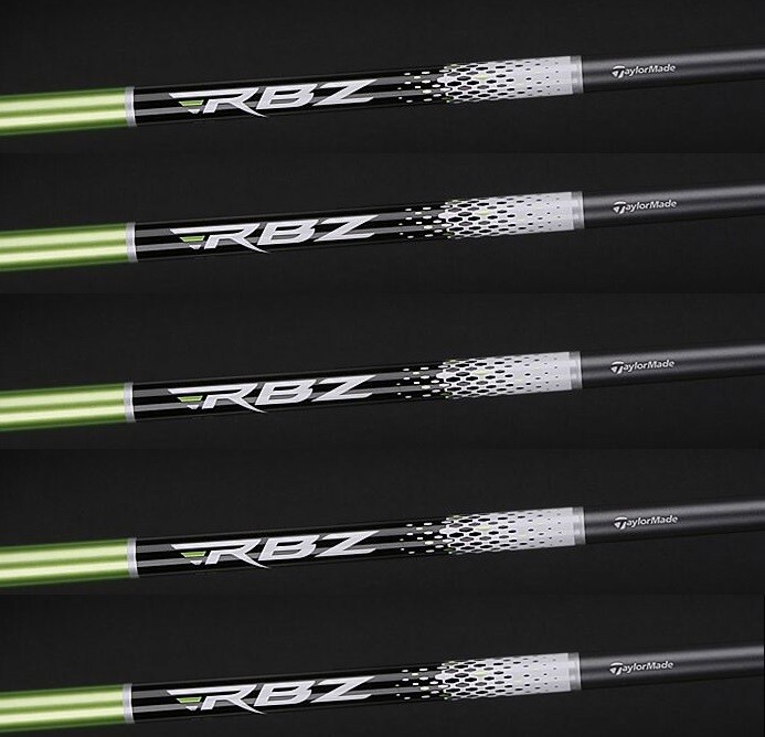 TaylorMade .355 Taper Tip Hybrid/Iron Low Torque 2.1 Stiff Golf Shafts