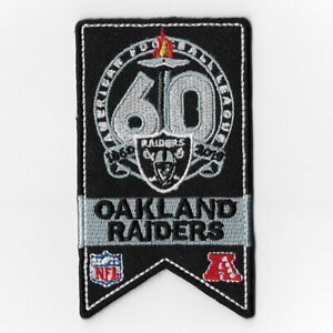 raiders 60th patch