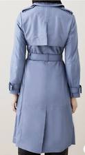 Karen Millen Leather Trench Coat