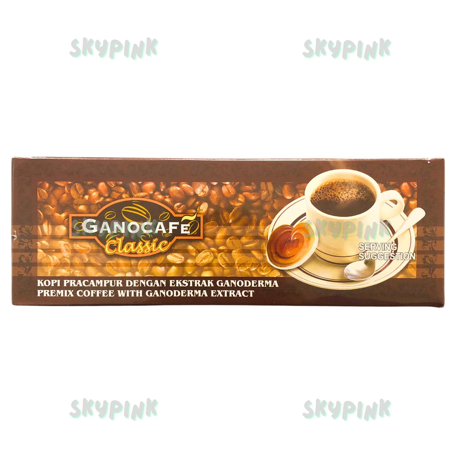 GanoCafe Classic Ganoderma Instant Coffee 30 Sachets NEW 2 x Gano Excel