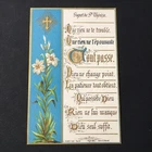 Souvenir 1st Communion Martha Haranchipy 1881 Pious Image St. Teresa