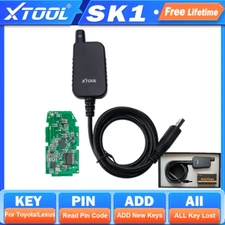 2025 XTOOL AnyToyo SK1 For Toyota Lexus 8A/4A Smart Key Program All Keys Lost