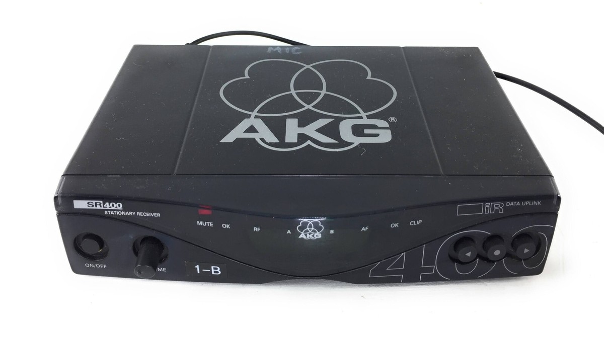 AKG Stationary Receiver SR400 RFBand I 2930Z0002 680.000