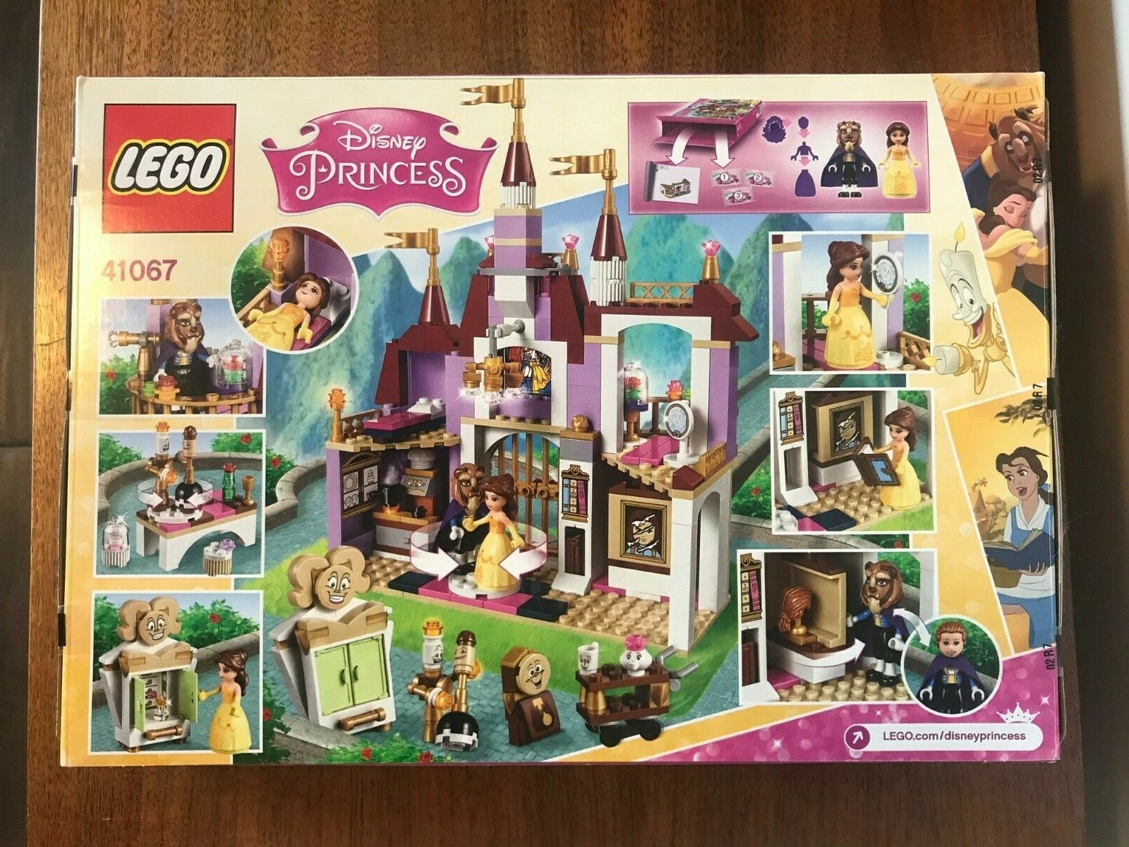 lego disney princess belle's enchanted castle