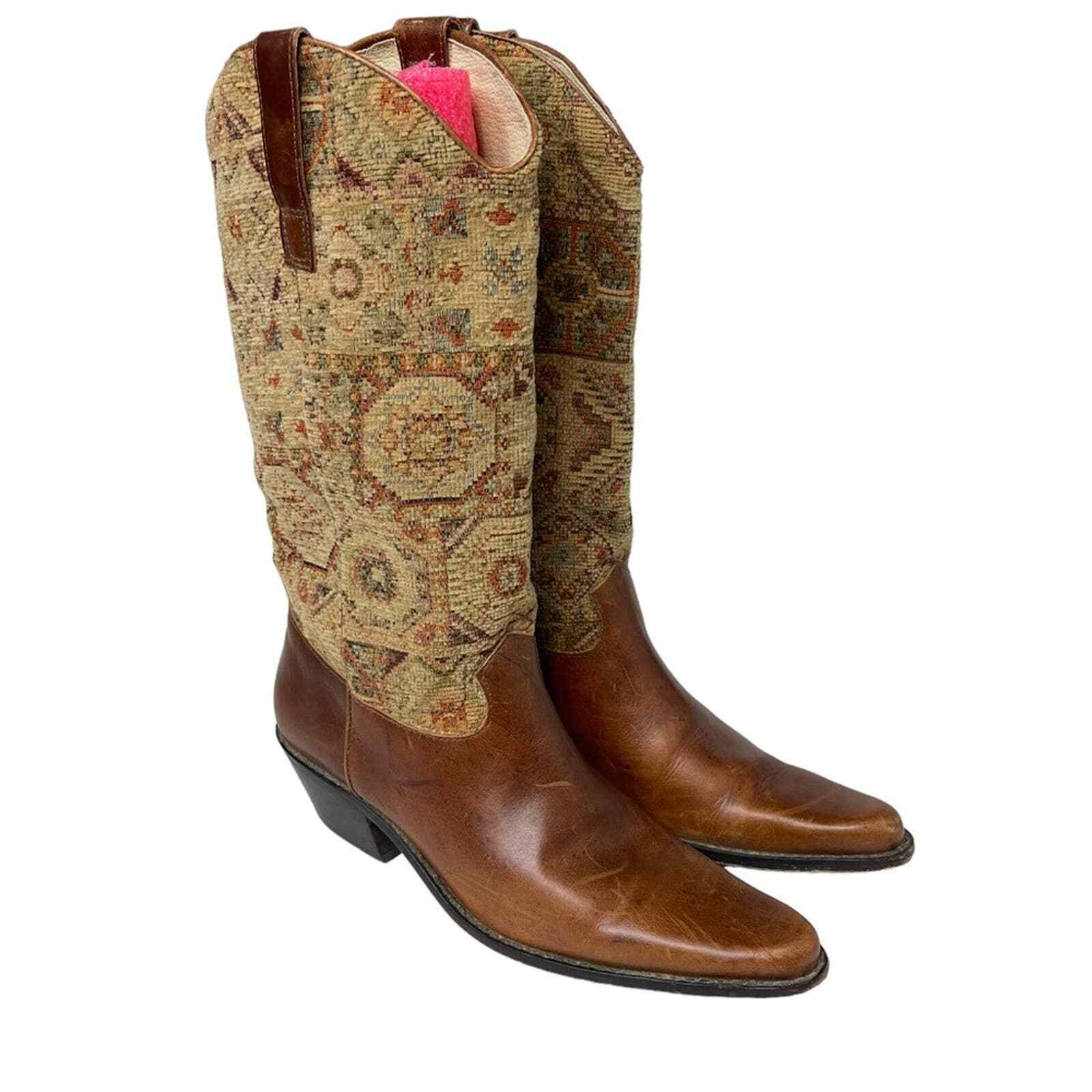 Купить Matisse Vero Cuoio Tapestry Western Cowboy Boots Southwestern на  Аукцион из Америки с доставкой в Россию, Украину, Казахстан