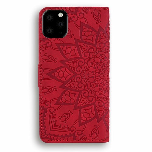 Embossing Flower Wallet Phone Case For iPhone 15 14 13 12 11 Pro Max XR 5 6 7 8 - 第 8/40 張圖片
