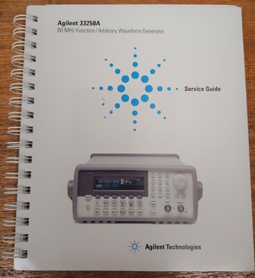 Agilent HP 33250A Funktionsgenerator Serviceanleitung mit Schaltplan - Wanne 2