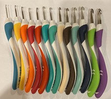1pc ADDI Swing Crochet Hook Comfortable Hook Colorful Select a Size