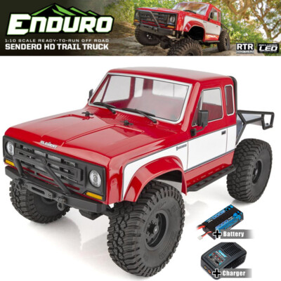 NEW Associated 40105C 1/10 Enduro Sendero HD 4WD Off-Road RTR Truck Lipo Combo