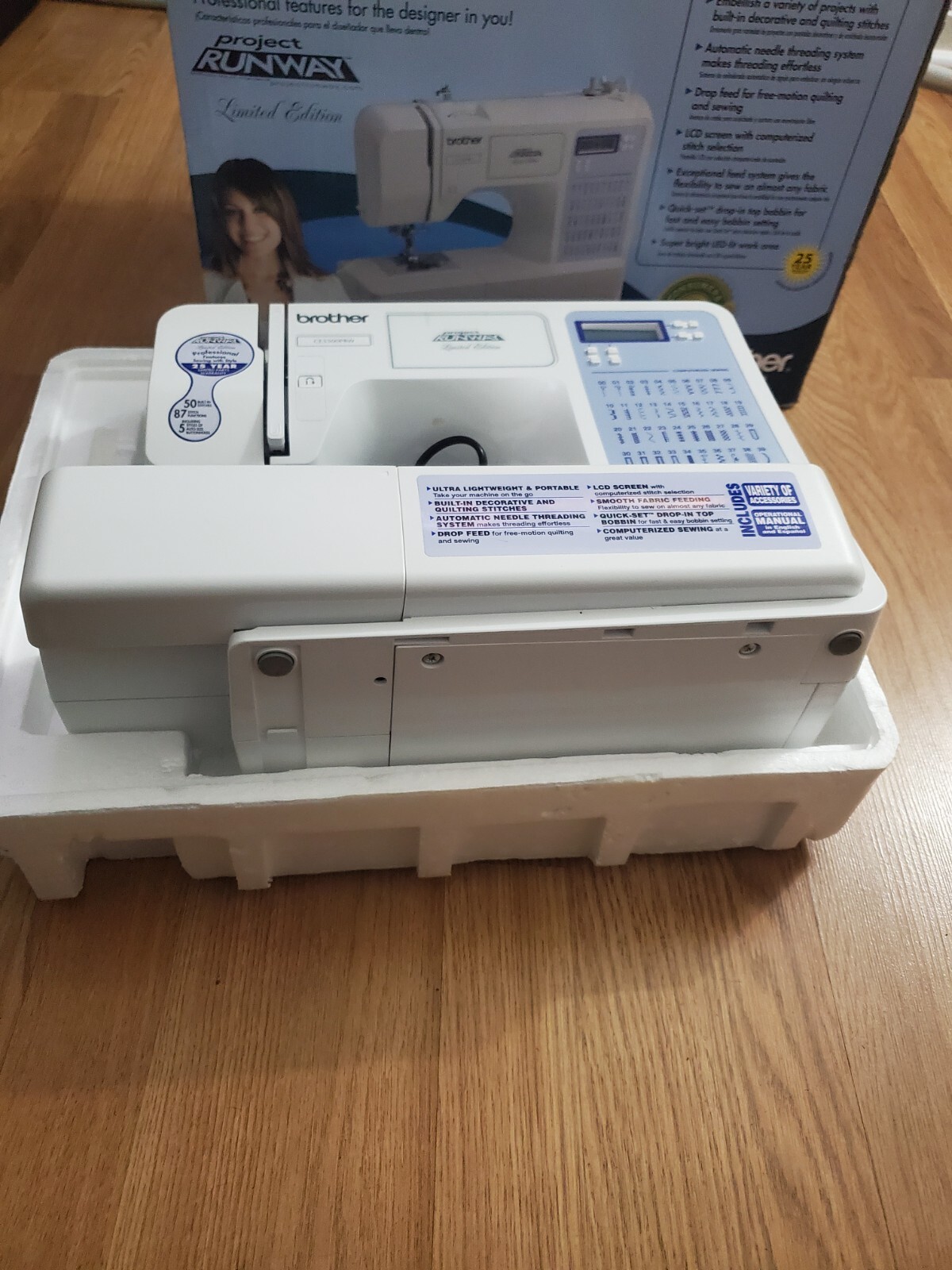 Brother CE5500PRW Project Runway Limited Edition Sewing Machine eBay